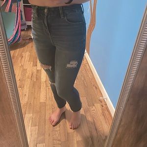 American Eagle ripped jeans